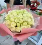 Букет из белых роз